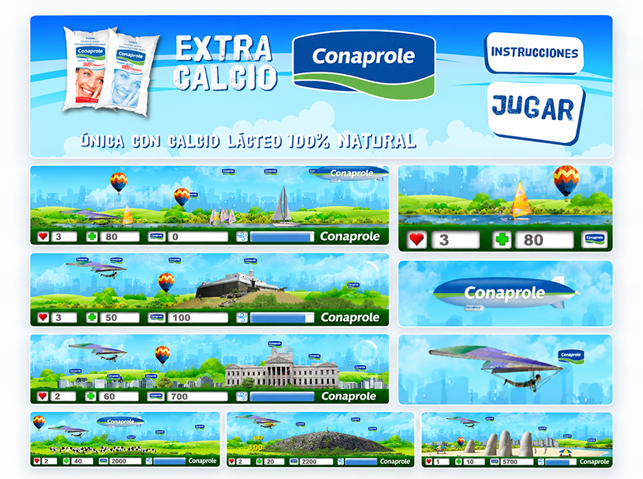 Diseño y programación de juego Conaprole